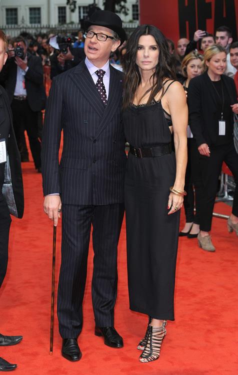 Sandra Bullock attends a gala screening of 'The Heat' at The Curzon Mayfair in London June 13, 2013 
