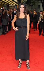 Sandra Bullock attends a gala screening of 'The Heat' at The Curzon Mayfair in London June 13, 2013 