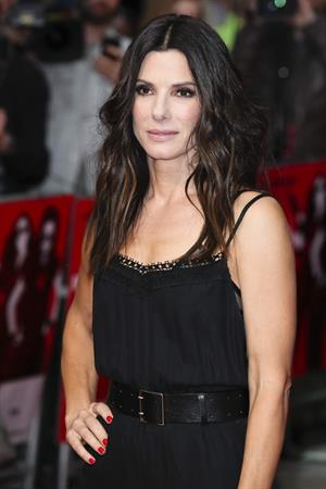 Sandra Bullock attends a gala screening of 'The Heat' at The Curzon Mayfair in London June 13, 2013 