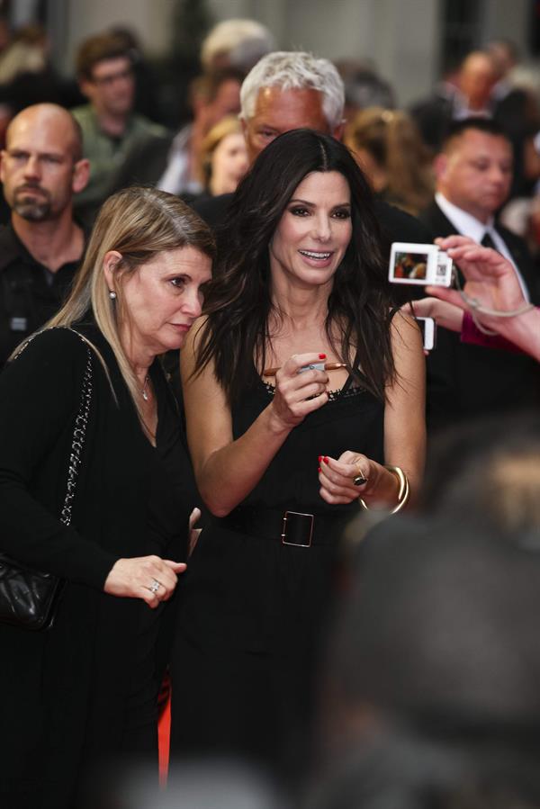 Sandra Bullock attends a gala screening of 'The Heat' at The Curzon Mayfair in London June 13, 2013 