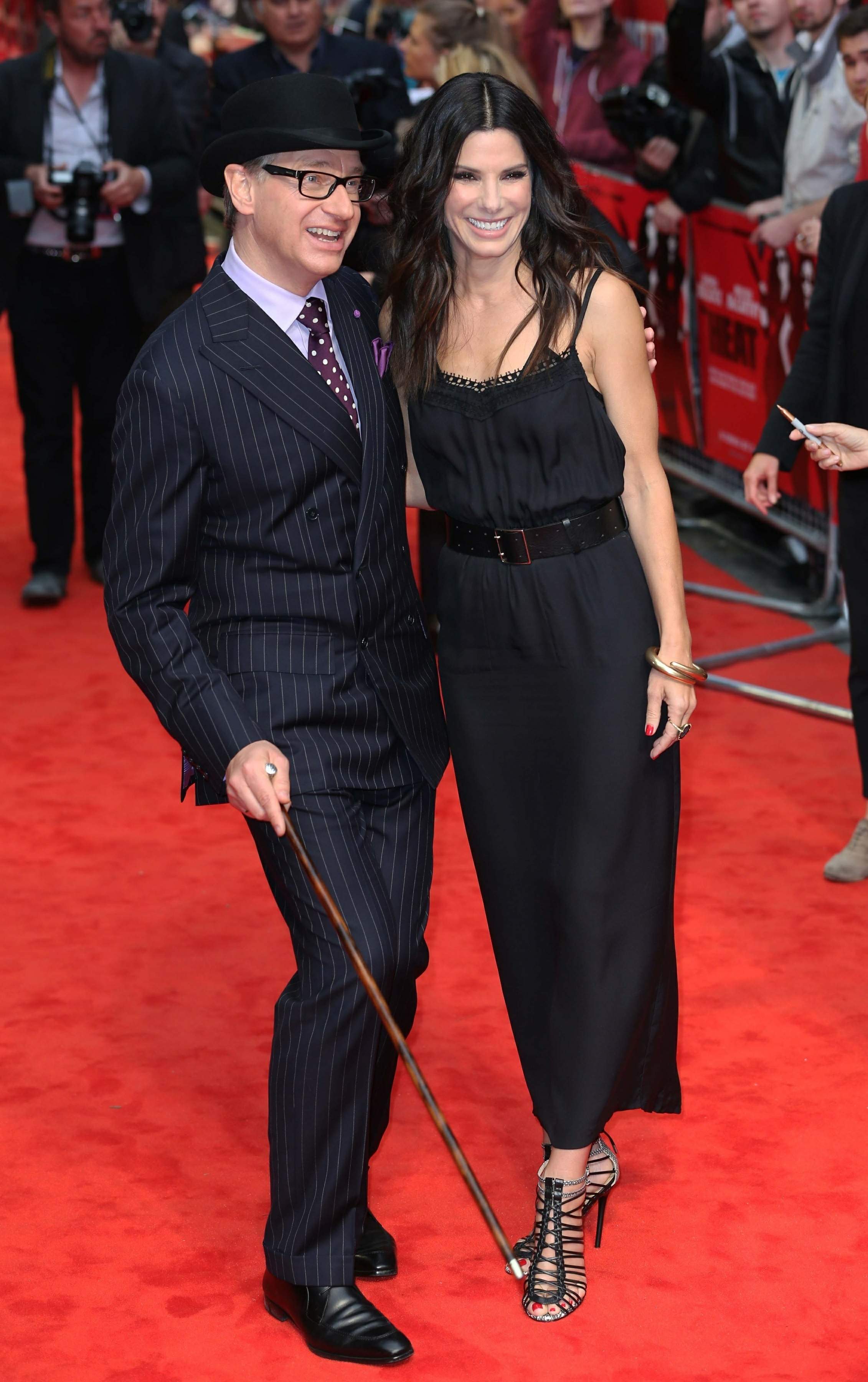 Sandra Bullock attends a gala screening of 'The Heat' at The Curzon Mayfair in London June 13, 2013 