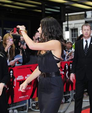 Sandra Bullock attends a gala screening of 'The Heat' at The Curzon Mayfair in London June 13, 2013 