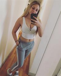 Charlotte taking a selfie