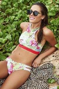 Kayla Garvin in a bikini