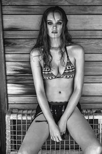 Alexina Graham in a bikini