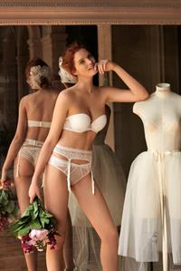 Alexina Graham in lingerie