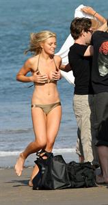 Abigail Clancy in a bikini