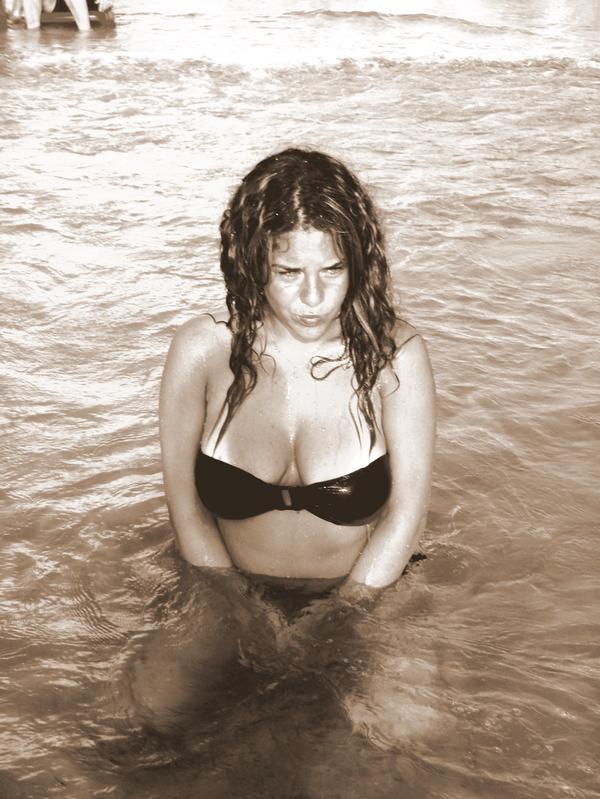 Laura in a bikini