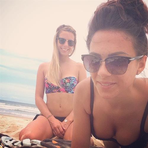 Capucine in a bikini