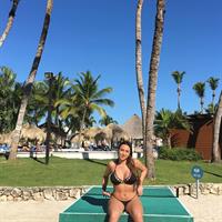 Astrid Nelsia in a bikini