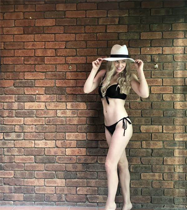 Abigail-Jayne Martin in a bikini