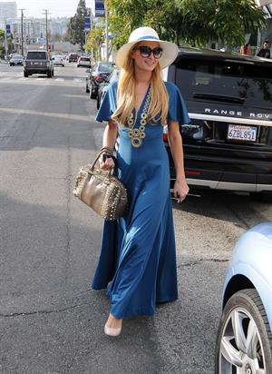 Paris Hilton Shops at Christian Louboutin in West Hollywood (May 9, 2013) 