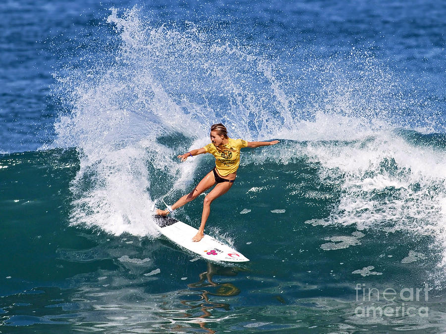 Alana Blanchard in a bikini