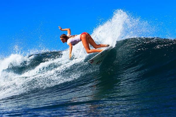 Alana Blanchard in a bikini