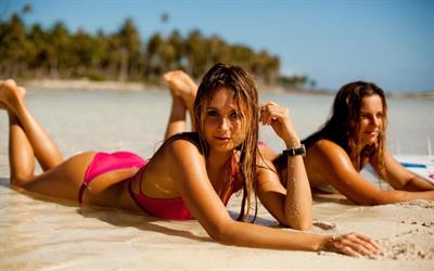 Alana Blanchard in a bikini