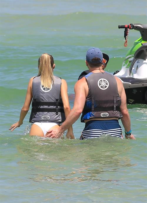 Josie Canseco in a bikini