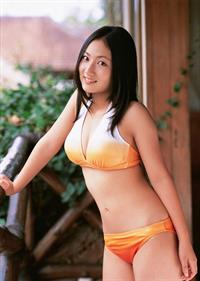 Saaya Irie in a bikini