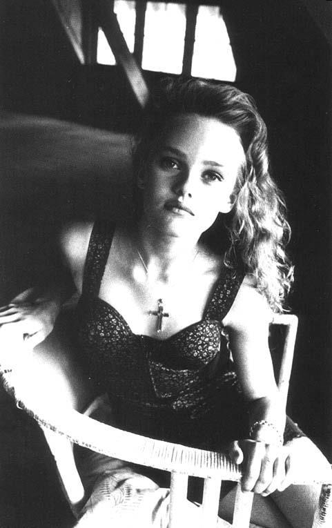 Vanessa Paradis in lingerie