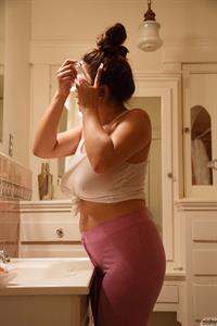 Mercedes Llano in a Dress