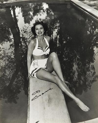 Cyd Charisse in a bikini