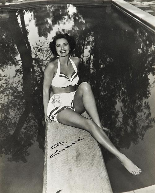 Cyd Charisse in a bikini