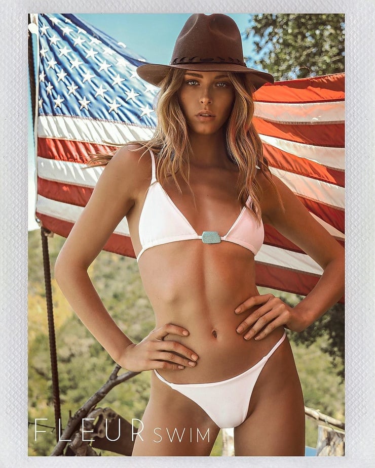 Abby Champion in a bikini