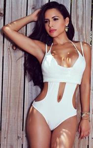 Lisa Morales in a bikini