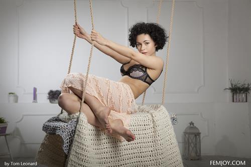 Pammie Lee in lingerie