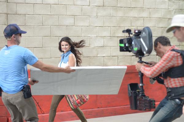 Selena Gomez – Dream Out Loud shoot in Los Angeles 5/2/13