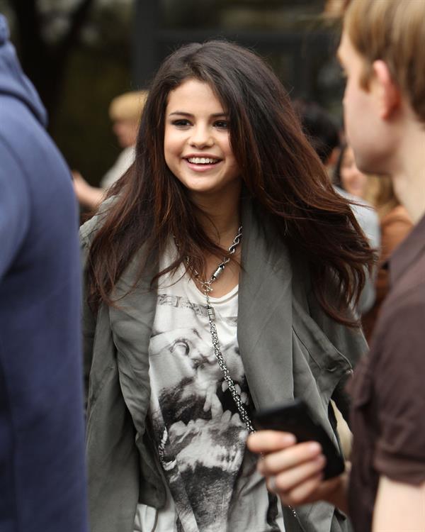 Selena Gomez - Spotted on a promotional tour in Boston (10.05.2013) 