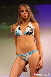 Xenia Tchoumitcheva in a bikini