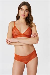 Maja Krag in lingerie