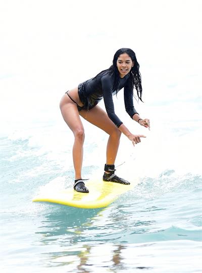 Heidy De la Rosa in a bikini