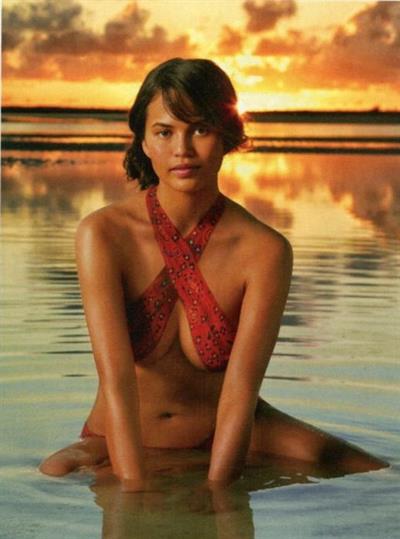 Chrissy Teigen in a bikini