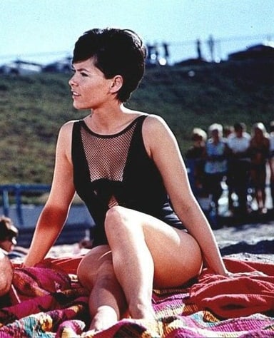 Yvonne Craig in a bikini