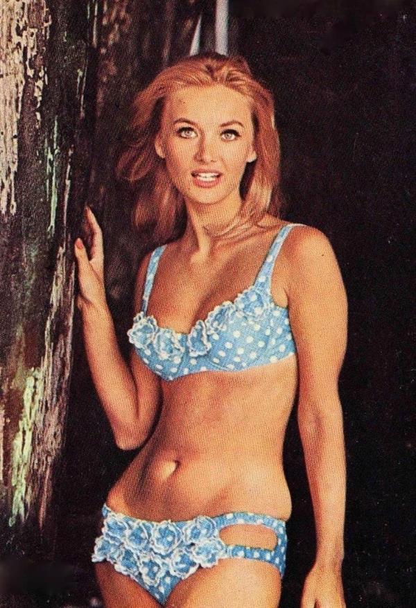 Barbara Bouchet in a bikini