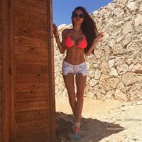 Viktoria Odintsova in a bikini