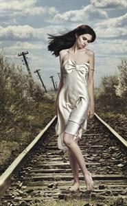 Ana-Maria Ilinca in lingerie