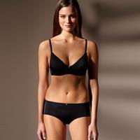 Kim Cloutier in lingerie