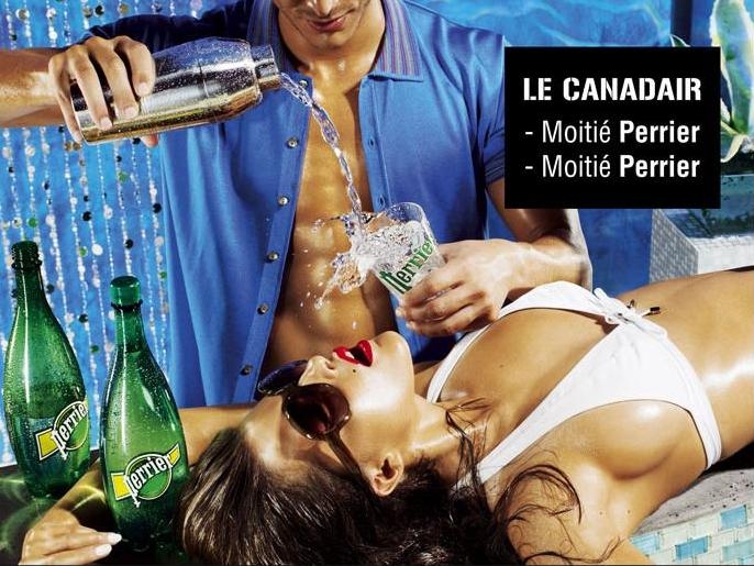 Kim Cloutier in a bikini