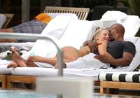 Brittany Daniel in a bikini