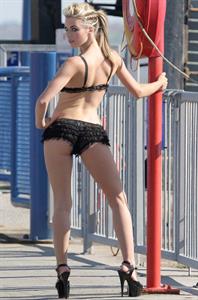 Katie Downes in lingerie - ass