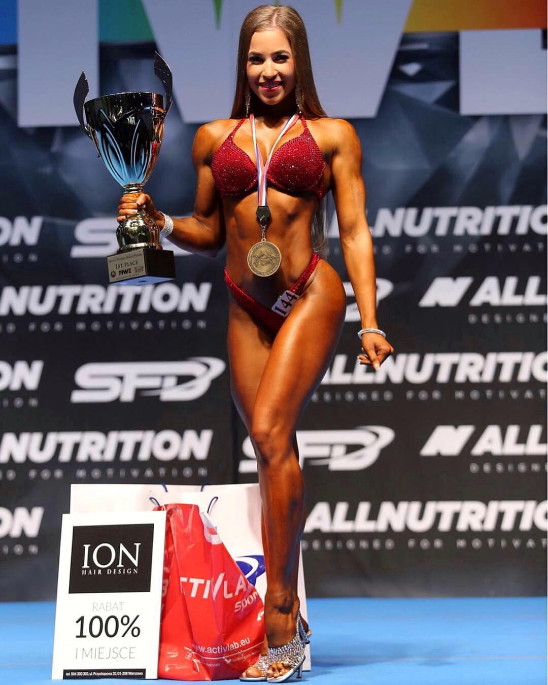 Arida Muru in a bikini