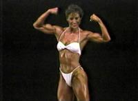 Rachel McLish in a bikini