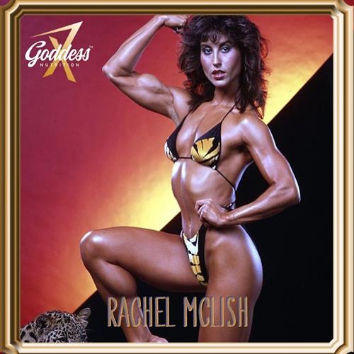 Rachel McLish in a bikini