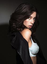 Denise Schaefer in lingerie