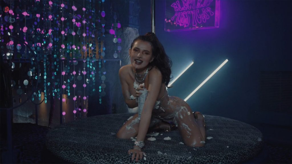 Pictures from Bella Thorne's  Thorne By Bella  shop.  November 2018