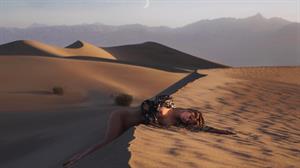 Sara Jean Underwood Topless Pictures Sara Jean Underwood nude desert picture