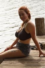 Kelsey Berneray Topless