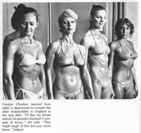 Carolyn Cheshire in a bikini